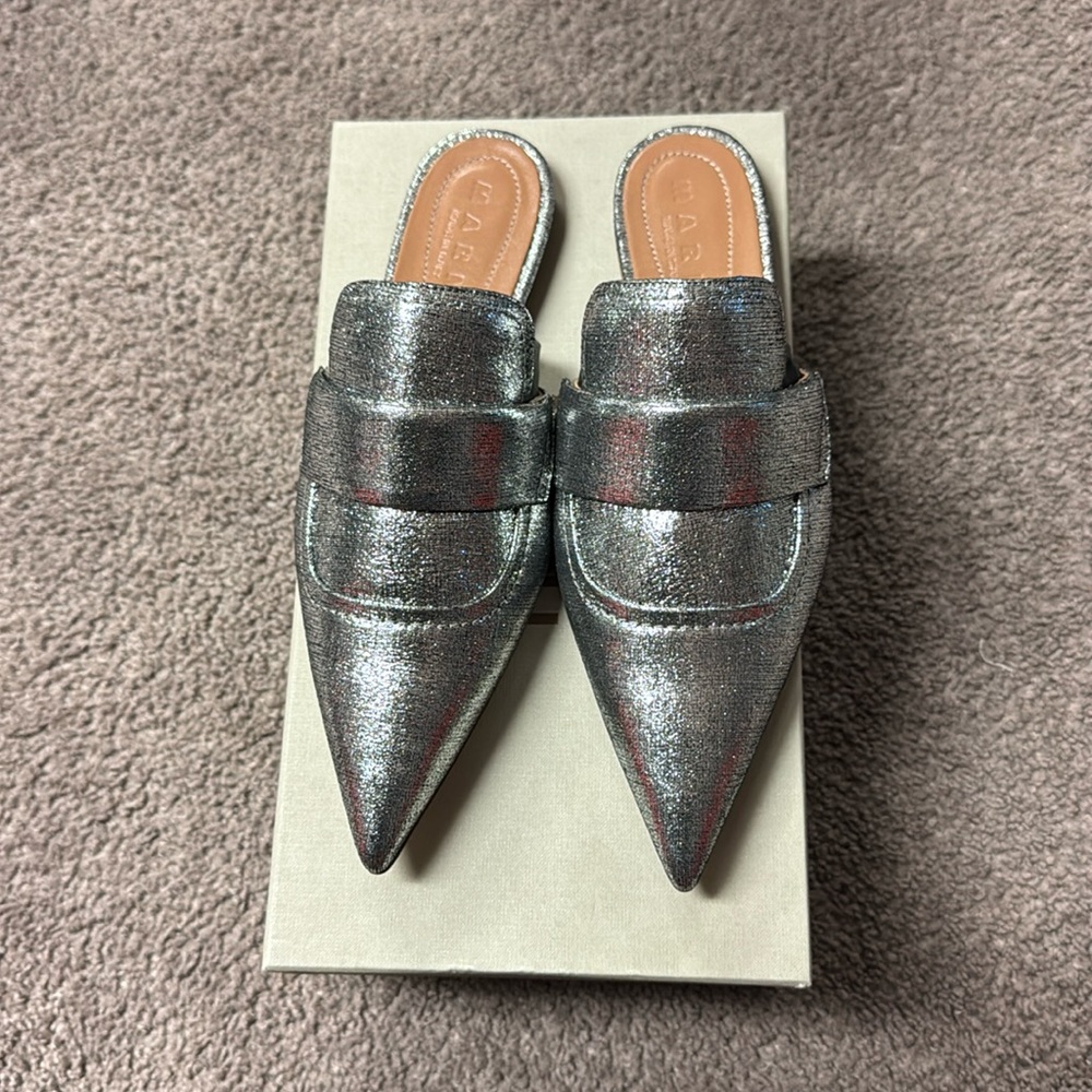 (BRAND NEW) Marni Sabot Shoe Silver